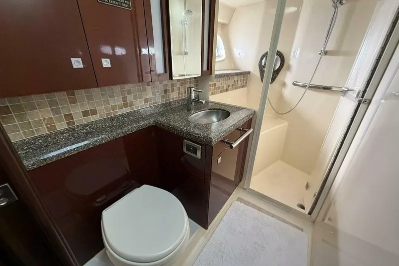 Anchor Management Yacht Photos Pics 2008 Sea Ray 47 Sedan Bridge - Head