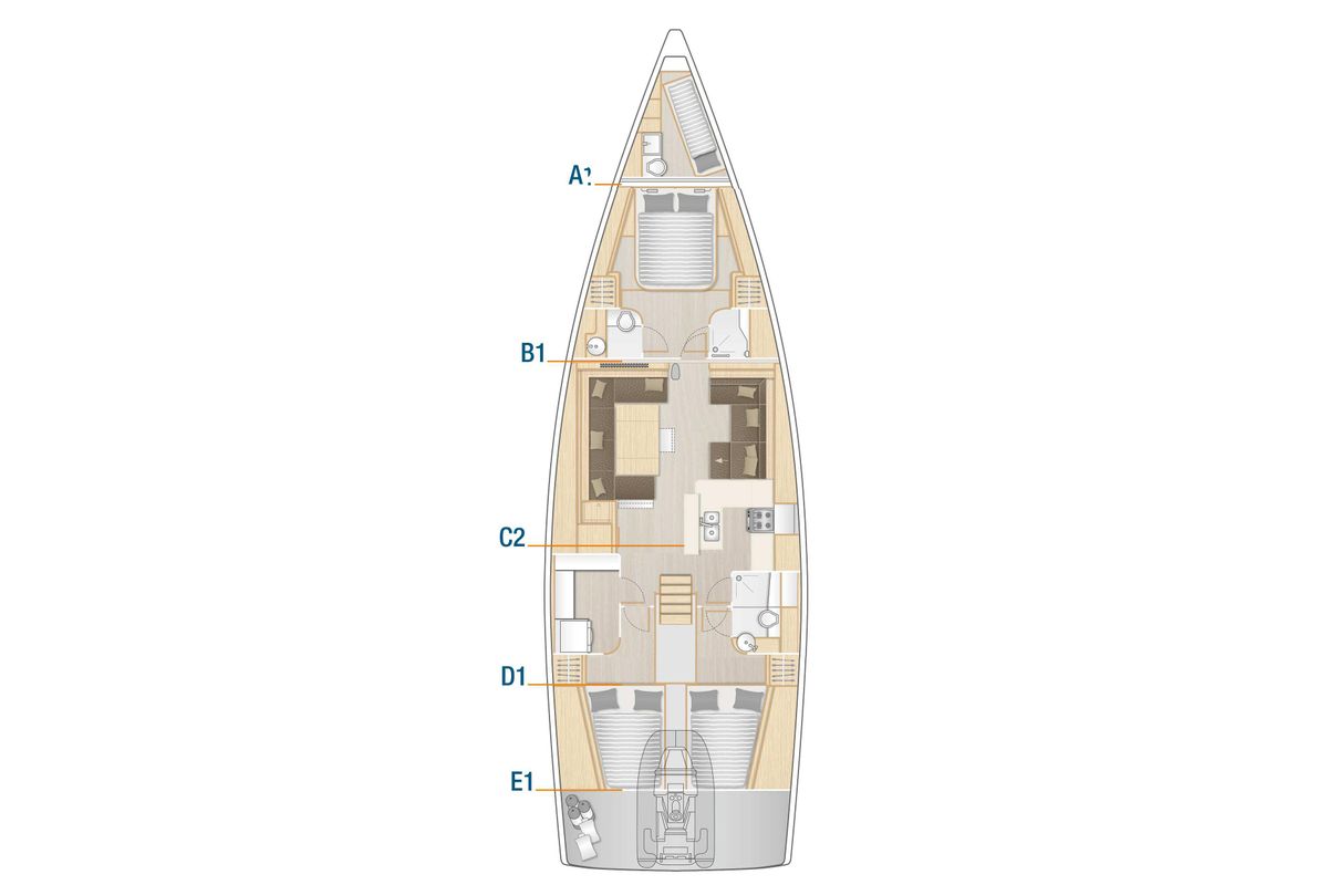 2023 Hanse 54 