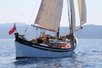 1994 Custom Traditional Greek Trehantiri Gaff Cutter
