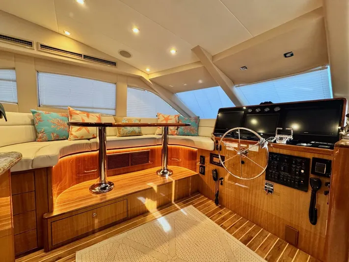  Yacht Photos Pics 2008 Hatteras 64 My - Image 18