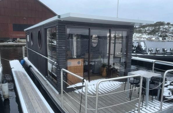 2021 Nordic 36-23 Sauna Eco Wood Houseboat Compleet