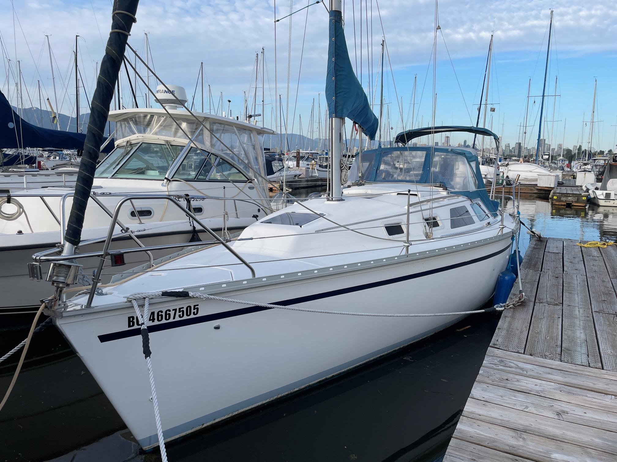 1992 hunter 28 sailboat