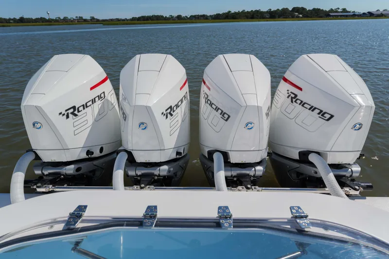 Pelagic Predator Yacht Photos Pics Onslow Bay TE Pelagic Predator- Engines