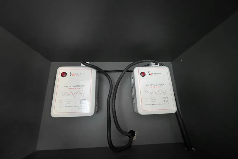  Yacht Photos Pics Step-up transformers in a 2025 Houseboat ALLHOUSE HB-1250, enhancing electrical efficiency.