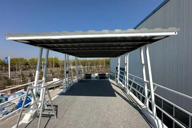  Yacht Photos Pics Houseboat Custom 2025 with covered deck, modern design, and outdoor seating area.