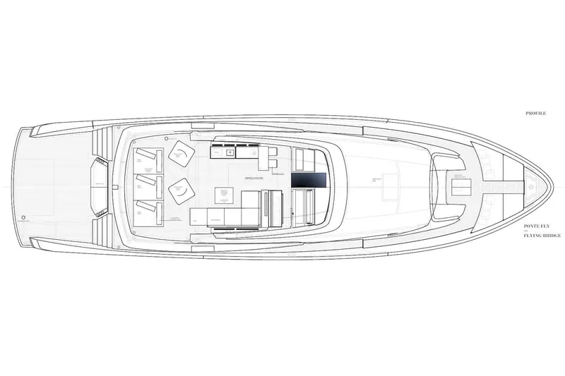 Mave Yacht Photos Pics Floor plan of 2020 Sanlorenzo SX88 yacht, featuring detailed layout and design elements.