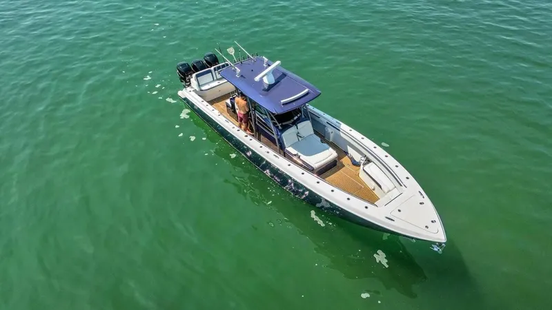 Poseidon's Hook Up Yacht Photos Pics 2017 Nor-tech 392 Super Fish Center Console - Image 3