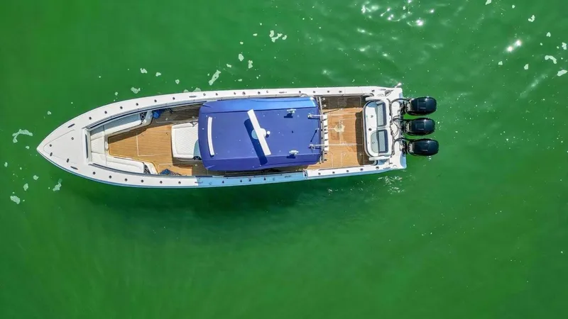 Poseidon's Hook Up Yacht Photos Pics 2017 Nor-tech 392 Super Fish Center Console - Image 2