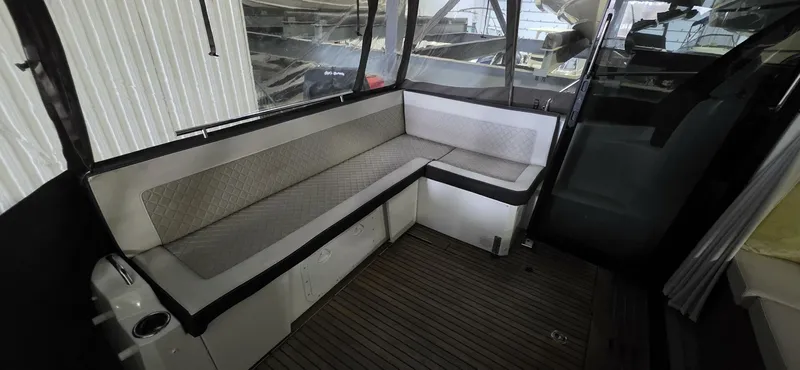  Yacht Photos Pics 2020 Jeanneau NC 37 interior with spacious seating and modern design.