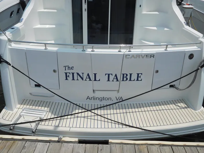  Yacht Photos Pics Carver 36 Mariner 2006 boat named "The Final Table" docked in Arlington, VA.