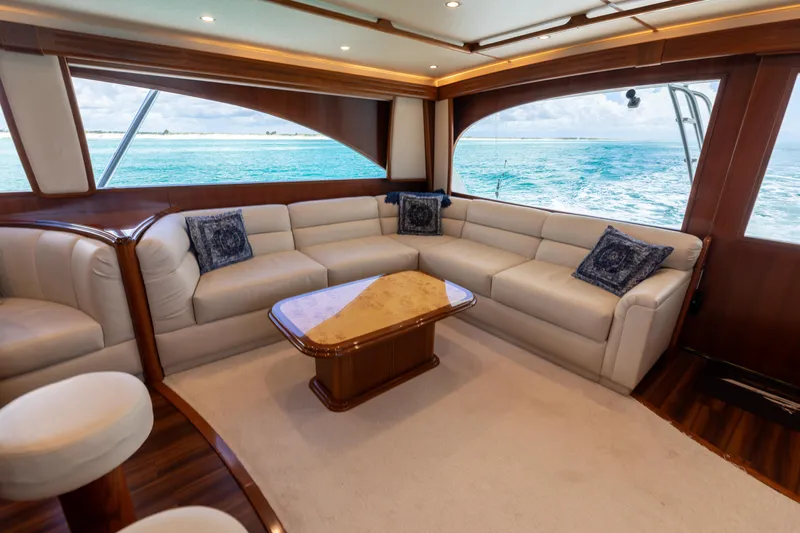 Smooth Ride Yacht Photos Pics 2015 Viking 70 Convertible  Salon