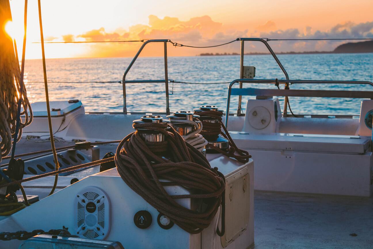 boat lines and moorings